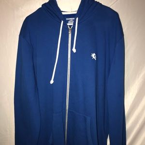 Blue express jacket